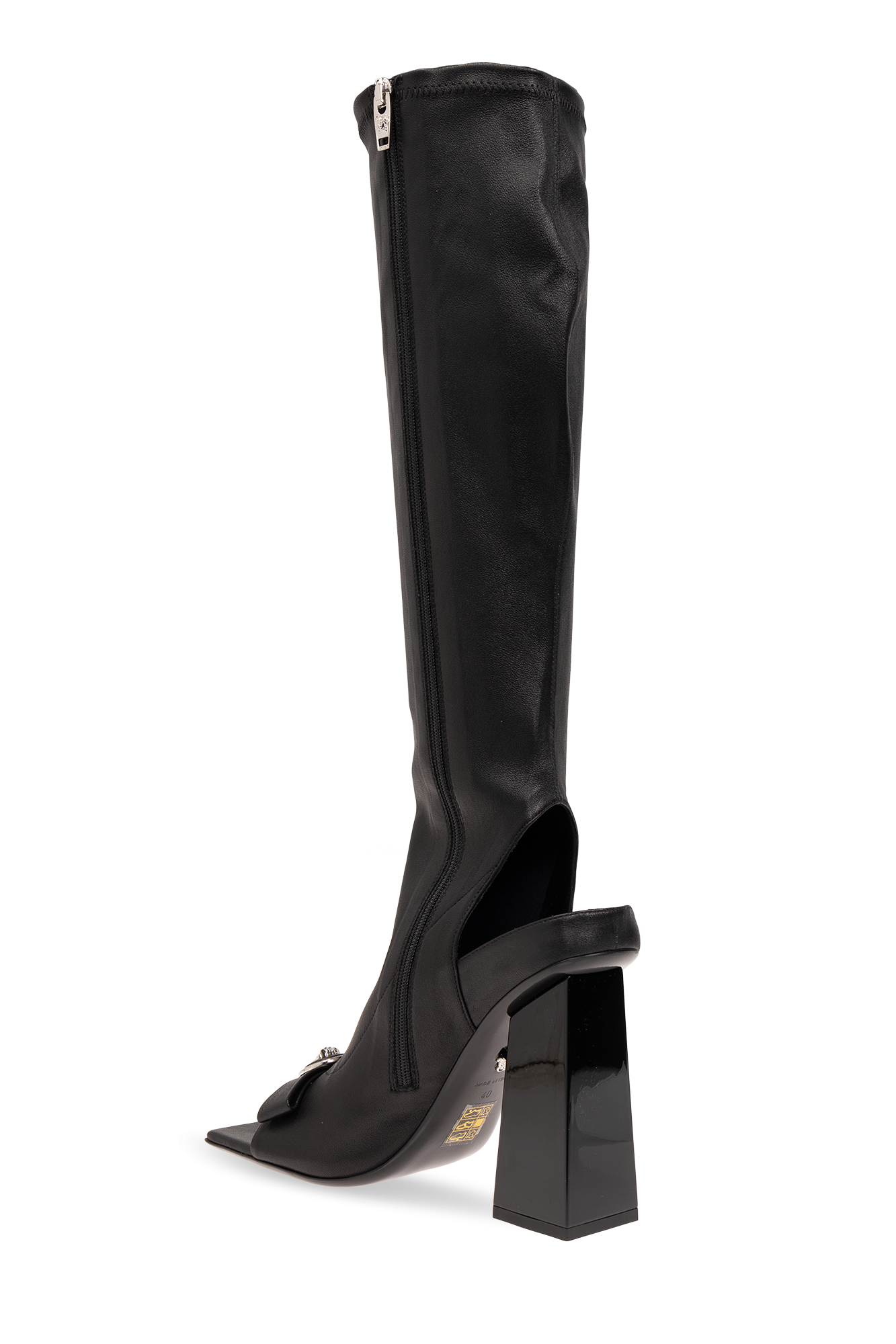 【versace】エンボス ジップ ミディ スカート Versace Heeled boots | Women's Shoes | Vitkac